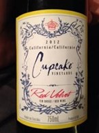 Cupcake Vineyards Red Velvet 2012